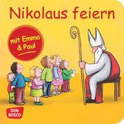 Nikolaus feiern mit Emma und Paul. Mini-Bilderbuch. Lehner, Monika 9783769824919