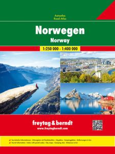 Norwegen, Autoatlas 1:250.000 - 1:400.000 Freytag-Berndt und Artaria KG 9783707917444