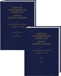 Novum Testamentum Graecum - Editio Critica Maior IV Münster Institut für neutestamentliche Textforschung Münster 9783438056054