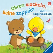 Ohren wackeln, Beine zappeln: Mein Fingerspielbuch. Babybuch ab 9 Monaten Cordes, Miriam 9783473421534