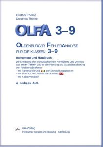 OLFA 3-9: Oldenburger Fehleranalyse für die Klassen 3-9 Thomé, Günther (Prof. Dr.)/Thomé, Dorothea (Dr. Dipl.-Päd.) 9783942122221