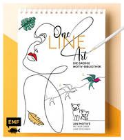 One Line Art - Die große Motiv-Bibliothek  9783745909135