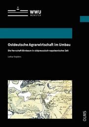 Ostdeutsche Agrarwirtschaft im Umbau Snyders, Lothar 9783487163789