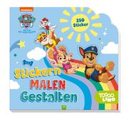 PAW Patrol - Stickern, Malen, Gestalten  9783849929053