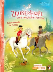 Penguin JUNIOR - Einfach selbst lesen: Zauberhufe - Unser magischer Ponyhof - Pony-Freunde im Galopp Plaas-Link, Amelie 9783328301417