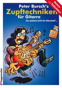 Peter Bursch's Zupftechniken für Gitarre Bursch, Peter 9783802403859