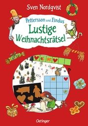 Pettersson und Findus. Lustige Weihnachtsrätsel Nordqvist, Sven 9783751203326