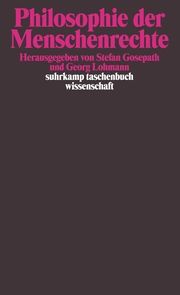 Philosophie der Menschenrechte Georg Lohmann/Stefan Gosepath 9783518289389