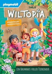 PLAYMOBIL Wiltopia - Abenteuer Amazonas: Ein Baumhaus voller Tierkinder THiLO 9783505151453