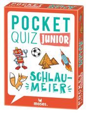 Pocket Quiz junior Schlaumeier Berger, Nicola 9783964551054