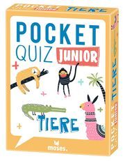 Pocket Quiz junior Tiere Winzer, Jürgen 9783964551030