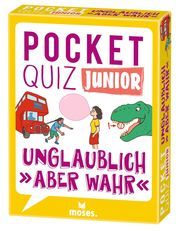 Pocket Quiz junior Unglaublich, aber wahr Kessel, Carola von 9783964551092