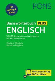 PONS Basiswörterbuch Plus Englisch  9783125163874