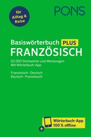 PONS Basiswörterbuch Plus Französisch  9783125163881