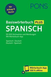 PONS Basiswörterbuch Plus Spanisch  9783125163904
