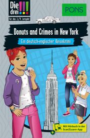 PONS Die Drei !!! - Donuts and Crimes in New York Ambach, Jule 9783120101635