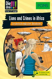 PONS Die Drei !!! Lions and Crimes in Africa Vogel, Kirsten 9783120101642