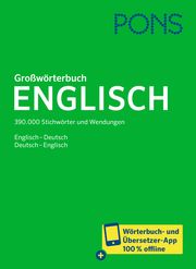 PONS Großwörterbuch Englisch  9783125162785