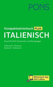 PONS Kompaktwörterbuch Plus Italienisch  9783125162532
