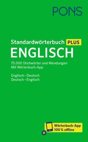 PONS Standardwörterbuch Plus Englisch  9783125161832