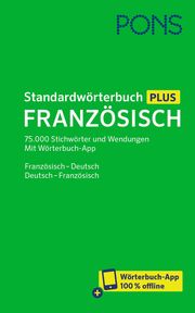 PONS Standardwörterbuch Plus Französisch  9783125161849