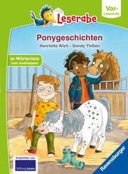 Ponygeschichten - Leserabe ab Vorschule - Erstlesebuch für Kinder ab 5 Jahren Wich, Henriette 9783473462865