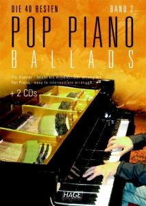 Pop Piano Ballads 2 Helmut Hage 9783866261211