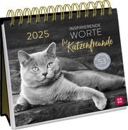 Postkartenkalender 2025: Inspirierende Worte für Katzenfreunde  4036442012284