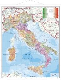 Postleitzahlenkarte Italien  9783929627770