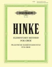 Praktische Elementarschule für Oboe Hinke, Gustav Adolf 9790014011208