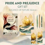 Pride and Prejudice (with audio-online) Readable Classics Geschenkset + Eleganz der Natur Schreibset Premium Austen, Jane 9783991680857