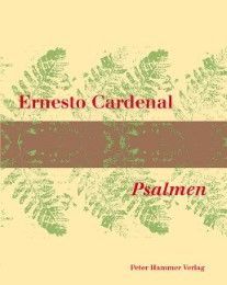 Psalmen Cardenal, Ernesto 9783779501749
