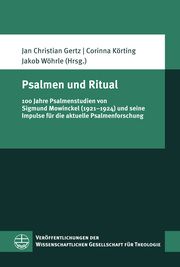 Psalmen und Ritual Jan Christian Gertz/Corinna Körting/Jakob Wöhrle 9783374077144