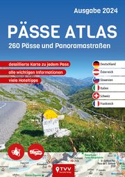 PÄSSE ATLAS 2024 Bikerbetten - TVV Touristik Verlag GmbH 9783965990401