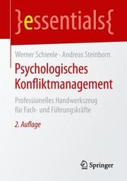 Psychologisches Konfliktmanagement Schienle, Werner/Steinborn, Andreas 9783658246099