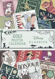 Pyramid - Disney Classics 2025 Posterkalender, 29,7x42cm, Kalender mit beliebten Disney-Motiven, je Monat ein Poster  9781804231760