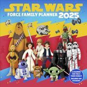 Pyramid - Star Wars 2025 Familienplaner, 30x30cm, Familienkalender für Fans der Galaxie-Welt, Terminplaner mit 6 Spalten und Sticker Sheet, nachhaltig nur mit Papierumschlag  9781804231449