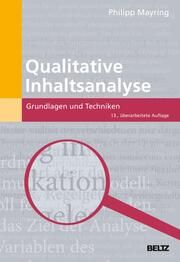 Qualitative Inhaltsanalyse Mayring, Philipp 9783407258984