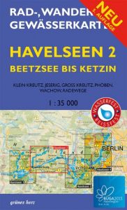 Rad-, Wander- und Gewässerkarte Havelseen 2: Beetzsee bis Ketzin  9783866361157