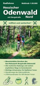 Radfahren, Hessischer Odenwald Nord mit Bergstraße Messer, Michael 9783947593323