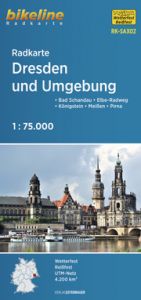 Radkarte Dresden und Umgebung Esterbauer Verlag 9783711100191