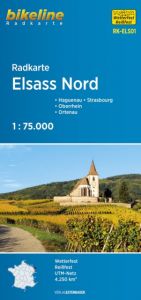 Radkarte Elsass Nord Esterbauer Verlag 9783850003360
