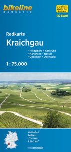 Radkarte Kraichgau Esterbauer Verlag 9783850003230