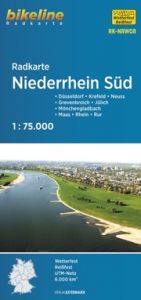 Radkarte Niederrhein Süd (RK-NRW08) Esterbauer Verlag 9783850009225