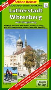 Radwander- und Wanderkarte Lutherstadt Wittenberg und Umgebung  9783895910609