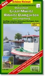 Radwander- und Wanderkarte Ostseebad Graal-Müritz, Ribnitz-Damgarten und Umgebung  9783895911873