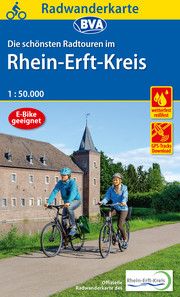 Radwanderkarte BVA Die schönsten Radtouren im Rhein-Erft-Kreis 1:50.000, reiß- und wetterfest, GPS-Tracks Download BVA BikeMedia GmbH/Rhein-Erft Tourismus e V  50126 Bergheim 9783969900550