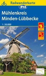 Radwanderkarte BVA Radwandern im Mühlenkreis Minden-Lübbecke 1:50.000, reiß- und wetterfest, GPS-Tracks Download BVA Bielefelder Verlag GmbH & Co KG/Kreis Minden-Lübbecke Minden 9783870738518