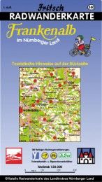 Radwanderkarte Frankenalb im Nürnberger Land  9783861165804