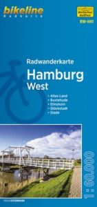 Radwanderkarte Hamburg West RW-HH1 Esterbauer Verlag 9783850004008